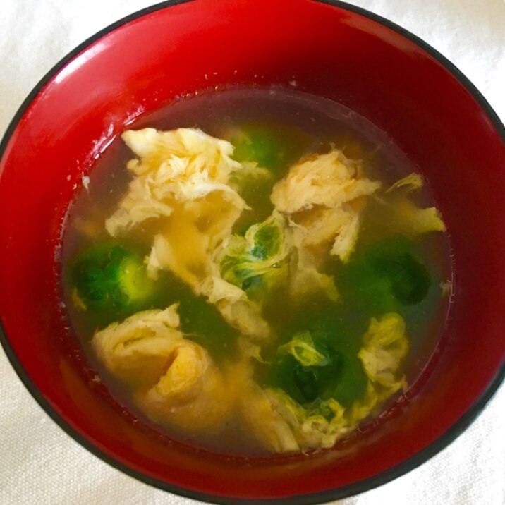 包丁いらず コロコロ芽キャベツの中華玉子スープ レシピ 作り方 By Kuuuma 楽天レシピ